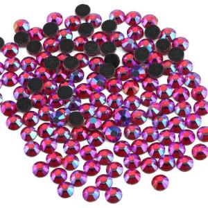 imagebeadsland Crystal Hotfix RhinestoneMachine Cut Stone 1440pcspkg SapphireSS205mmSiam AB