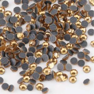 imagebeadsland Crystal Hotfix RhinestoneMachine Cut Stone 1440pcspkg SapphireSS205mmlt Colorado Topaz