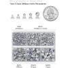 imageHotfix Rhinestones 3960pcs Red Rhinestone for Clothes Hot Fix Crystals Rhinestones with Tweezers and Wax Pencil KitMixed 5 Sizes SS6SS30 SiamCrystal