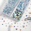imageHotfix Rhinestones 3960pcs Red Rhinestone for Clothes Hot Fix Crystals Rhinestones with Tweezers and Wax Pencil KitMixed 5 Sizes SS6SS30 SiamCrystal AB