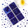 imageHotfix Rhinestones 3960pcs Red Rhinestone for Clothes Hot Fix Crystals Rhinestones with Tweezers and Wax Pencil KitMixed 5 Sizes SS6SS30 SiamSapphire