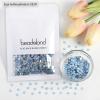 imageBeadsland 1440pcs Flat Back Crystal Rhinestones Round Gems for Nail Art and Craft Glue Fix Luminous Mint SS102729mmBlue Opal