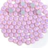 imageBeadsland 1440pcs Flat Back Crystal Rhinestones Round Gems for Nail Art and Craft Glue Fix Luminous Mint SS102729mmLight Rose Opal