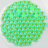 imageBeadsland 1440pcs Flat Back Crystal Rhinestones Round Gems for Nail Art and Craft Glue Fix Luminous Mint SS102729mmLuminous Green