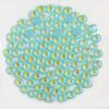imageBeadsland 1440pcs Flat Back Crystal Rhinestones Round Gems for Nail Art and Craft Glue Fix Luminous Mint SS102729mmLuminous Mint