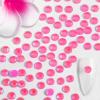 imageBeadsland 1440pcs Flat Back Crystal Rhinestones Round Gems for Nail Art and Craft Glue Fix Luminous Mint SS102729mmLuminous Rose