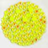 imageBeadsland 1440pcs Flat Back Crystal Rhinestones Round Gems for Nail Art and Craft Glue Fix Luminous Mint SS102729mmLuminous Yellow