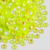 imageBeadsland 1440pcs Flat Back Crystal Rhinestones Round Gems for Nail Art and Craft Glue Fix Luminous Mint SS102729mmLuminous Yellow