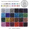 imageHotfix Rhinestones Mixed 24 Colors SS10 Rhinestones for Crafts Clothes Hotfix Crystals with 1 Tweezers 1 Wax Pencil and 1 SpoonSS1014400pcs