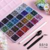 imageHotfix Rhinestones Mixed 24 Colors SS10 Rhinestones for Crafts Clothes Hotfix Crystals with 1 Tweezers 1 Wax Pencil and 1 SpoonSS1014400pcs