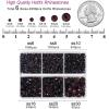 imageBEADSLAND Hotfix Rhinestones 4000 PCS AB Rhinestones for Clothes Crafts Mixed 6 Sizes with Wax Pencil and Tweezers Kit SS6SS30 Crystal ABAmethyst