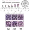 imageBEADSLAND Hotfix Rhinestones 4000 PCS AB Rhinestones for Clothes Crafts Mixed 6 Sizes with Wax Pencil and Tweezers Kit SS6SS30 Crystal ABLight Pink