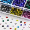 imageHotfix Rhinestones Mixed 12 Colors SS16 Rhinestones for Crafts Clothes Hotfix Crystals with 1 Tweezers and 2 Wax PencilsSS163456pcs