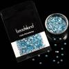 imageBeadsland Hotfix Rhinestones 2880pcs Flatback Crystal Rhinestones for Crafts Clothes DIY Decorations Champagne SS8 2325mmAquamarine
