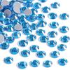 imageBeadsland Hotfix Rhinestones 2880pcs Flatback Crystal Rhinestones for Crafts Clothes DIY Decorations Champagne SS8 2325mmCapri Blue