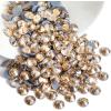 imageBeadsland Hotfix Rhinestones 2880pcs Flatback Crystal Rhinestones for Crafts Clothes DIY Decorations Champagne SS8 2325mmGolden Shadow