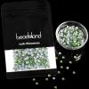 imageBeadsland Hotfix Rhinestones 2880pcs Flatback Crystal Rhinestones for Crafts Clothes DIY Decorations Champagne SS8 2325mmLight Green