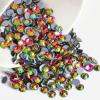 imageBeadsland Hotfix Rhinestones 2880pcs Flatback Crystal Rhinestones for Crafts Clothes DIY Decorations Champagne SS8 2325mmRainbow