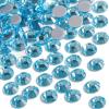 imageBeadsland Hotfix Rhinestones 2880pcs Flatback Crystal Rhinestones for Crafts Clothes DIY DecorationsSiam SS10 2729mmAquamarine