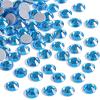 imageBeadsland Hotfix Rhinestones 2880pcs Flatback Crystal Rhinestones for Crafts Clothes DIY DecorationsSiam SS10 2729mmCapri Blue