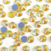 imageBeadsland Hotfix Rhinestones 2880pcs Flatback Crystal Rhinestones for Crafts Clothes DIY DecorationsSiam SS10 2729mmCitrine AB