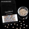 imageBeadsland Hotfix Rhinestones 2880pcs Flatback Crystal Rhinestones for Crafts Clothes DIY DecorationsSiam SS10 2729mmGolden Shadow