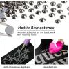 imageBeadsland Hotfix Rhinestones 2880pcs Flatback Crystal Rhinestones for Crafts Clothes DIY DecorationsSiam SS10 2729mmHematite