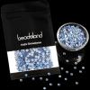 imageBeadsland Hotfix Rhinestones 2880pcs Flatback Crystal Rhinestones for Crafts Clothes DIY DecorationsSiam SS10 2729mmLight Sapphire