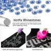 imageBeadsland Hotfix Rhinestones 2880pcs Flatback Crystal Rhinestones for Crafts Clothes DIY DecorationsSiam SS10 2729mmLight Sapphire
