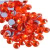 imageBeadsland Hotfix Rhinestones 2880pcs Flatback Crystal Rhinestones for Crafts Clothes DIY DecorationsSiam SS10 2729mmOrange