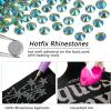 imageBeadsland Hotfix Rhinestones 2880pcs Flatback Crystal Rhinestones for Crafts Clothes DIY DecorationsSiam SS10 2729mmPeridot Ab