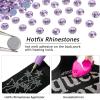 imageBeadsland Hotfix Rhinestones 2880pcs Flatback Crystal Rhinestones for Crafts Clothes DIY DecorationsSiam SS10 2729mmViolet