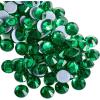 imageBeadsland Hotfix Rhinestones 2880pcs Flatback Crystal Rhinestones for Crafts Clothes DIY DecorationsSiam SS10 2729mmEmerald