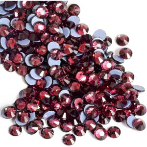 imageBeadsland Hotfix Rhinestones 2880pcs Flatback Crystal Rhinestones for Crafts Clothes DIY Decorations Champagne SS8 2325mmAmethyst