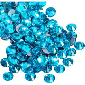 imageBeadsland Hotfix Rhinestones 2880pcs Flatback Crystal Rhinestones for Crafts Clothes DIY Decorations Champagne SS8 2325mmIndicolite