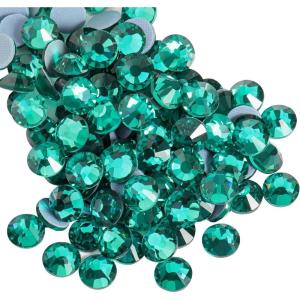 imageBeadsland Hotfix Rhinestones 2880pcs Flatback Crystal Rhinestones for Crafts Clothes DIY DecorationsSiam SS10 2729mmBlue Zircon
