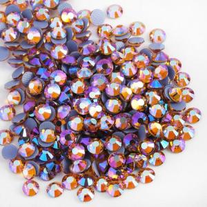 imageBeadsland Hotfix Rhinestones 2880pcs Flatback Crystal Rhinestones for Crafts Clothes DIY DecorationsSiam SS10 2729mmTopaz AB